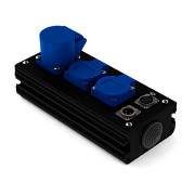 Коробка коммутационная проходная CB 12-F-M